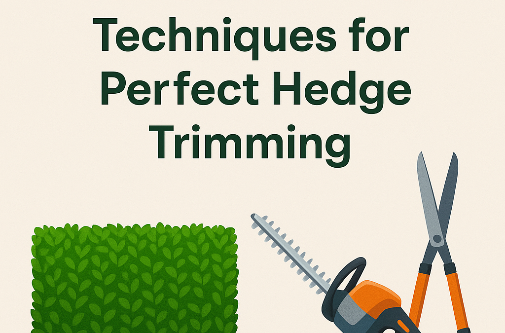 The Best Tools & Techniques for Perfect Hedge Trimming